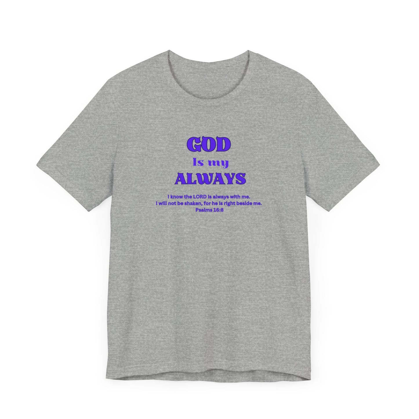 Unisex Jersey Short Sleeve Tee