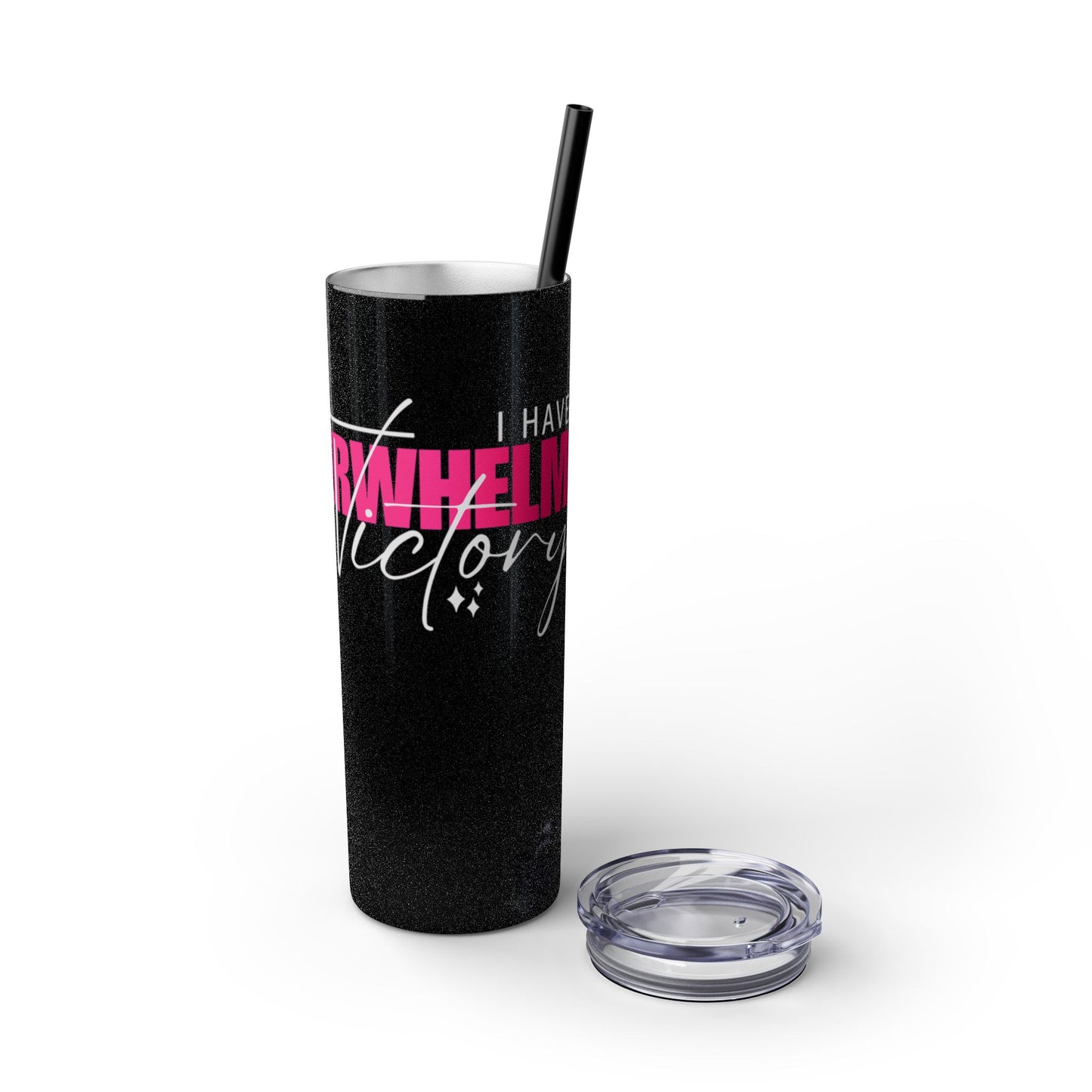 Skinny Tumbler with Straw, 20oz