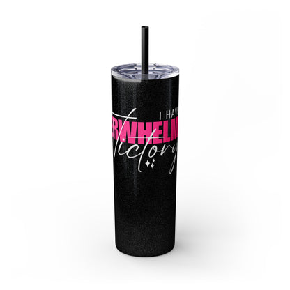 Skinny Tumbler with Straw, 20oz