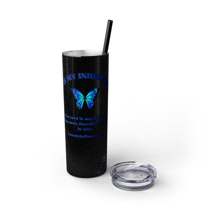 Skinny Tumbler with Straw, 20oz
