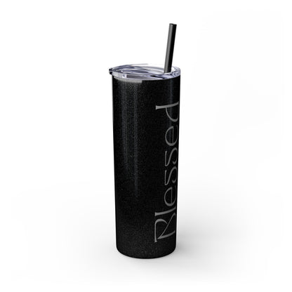 Skinny Tumbler with Straw, 20oz