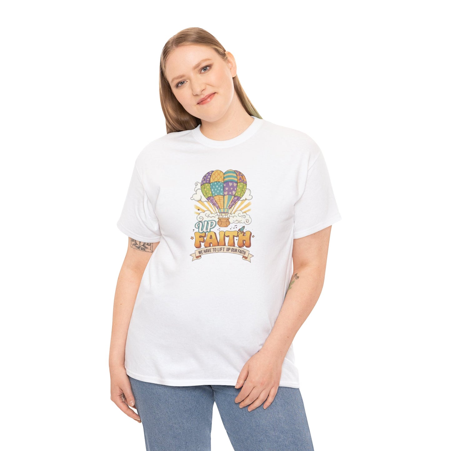 Up Faith Hot Air Balloon T-Shirt