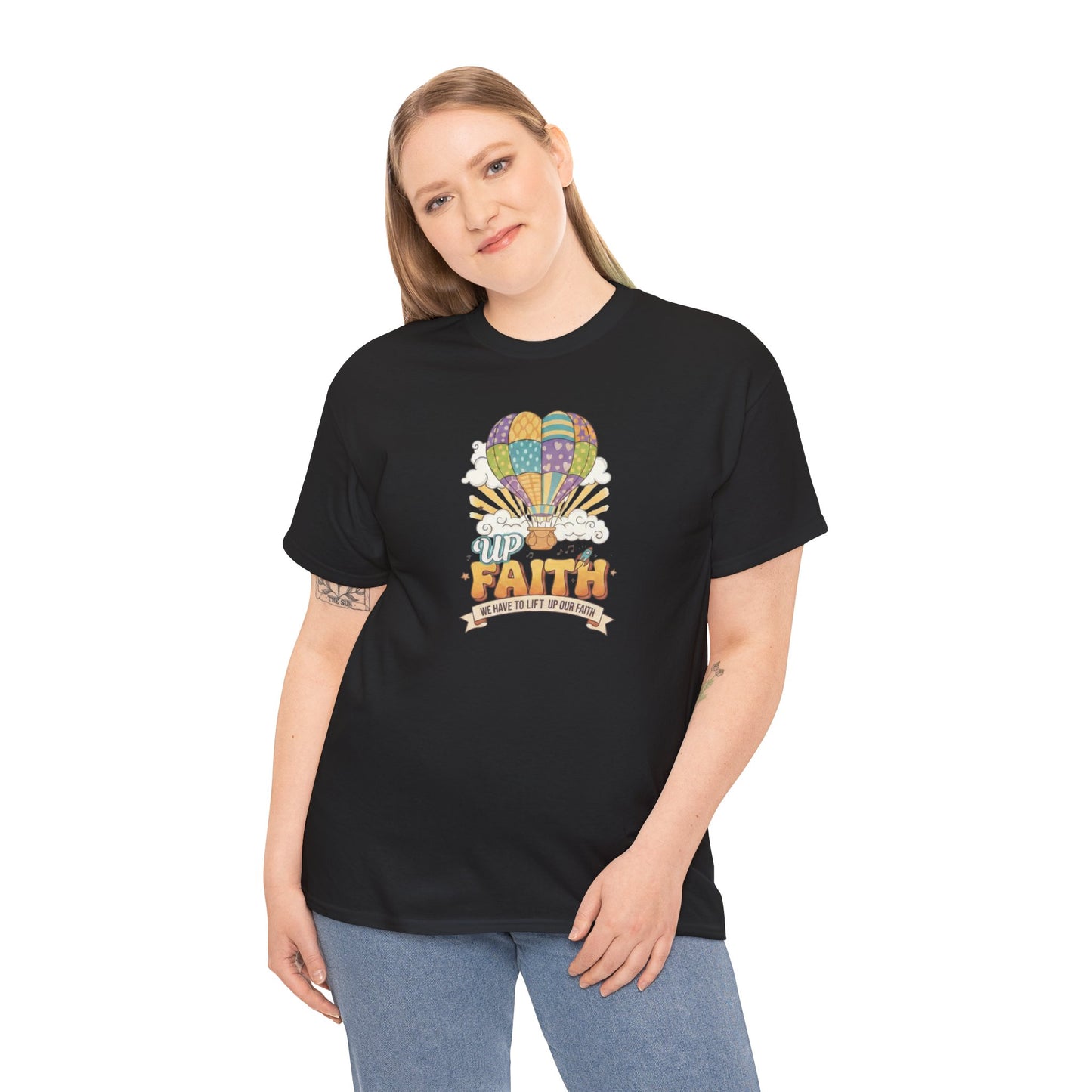Up Faith Hot Air Balloon T-Shirt