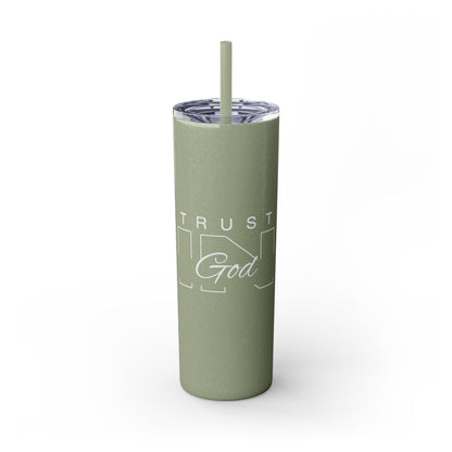 Copy of Skinny Tumbler with Straw, 20oz