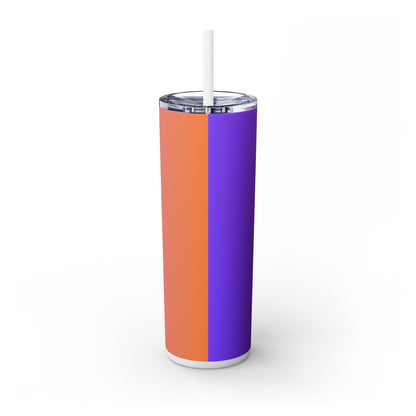 Skinny Tumbler with Straw, 20oz