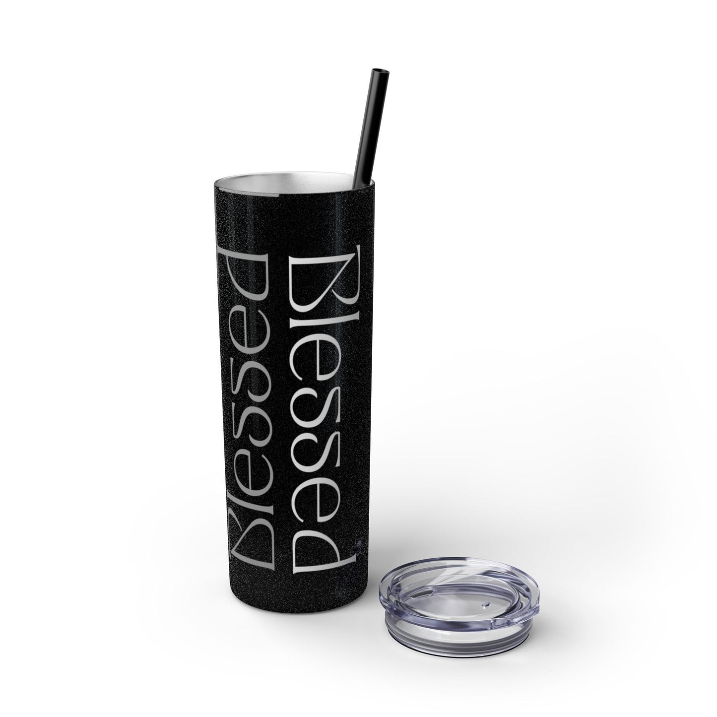 Skinny Tumbler with Straw, 20oz