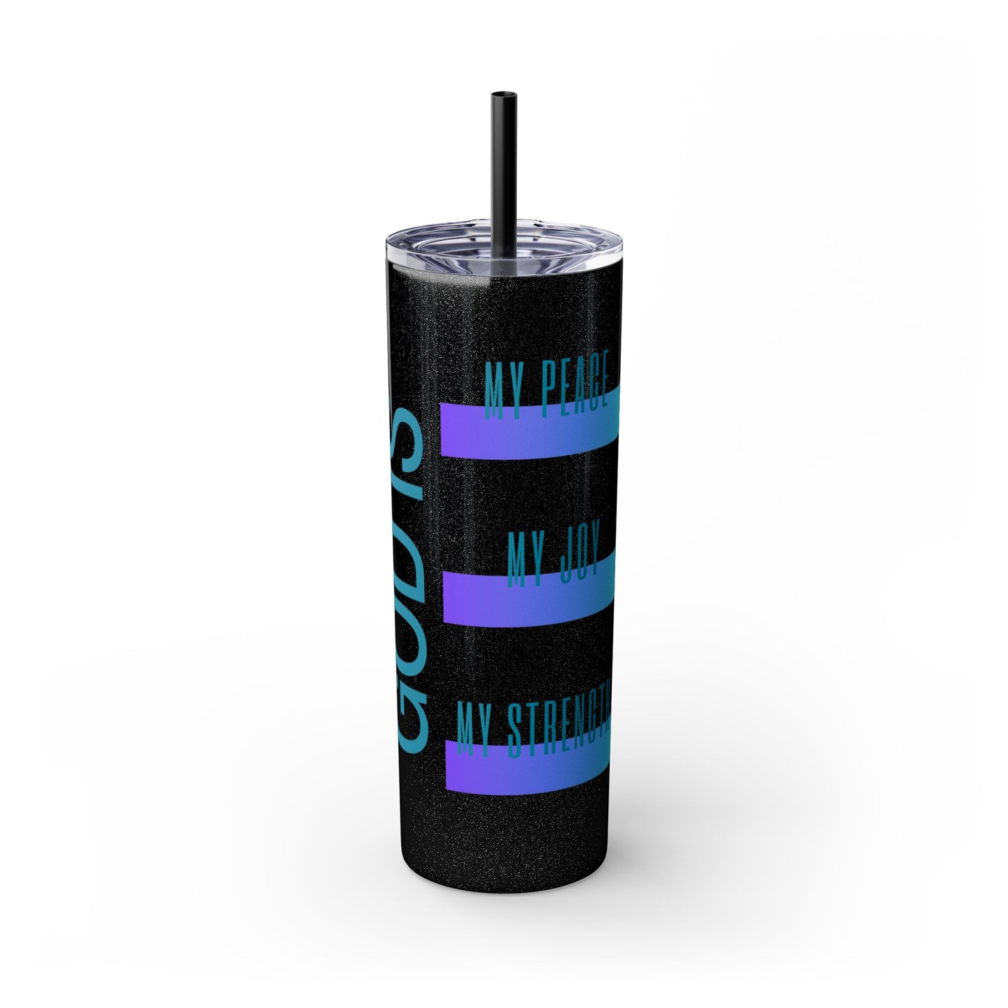 Skinny Tumbler with Straw, 20oz